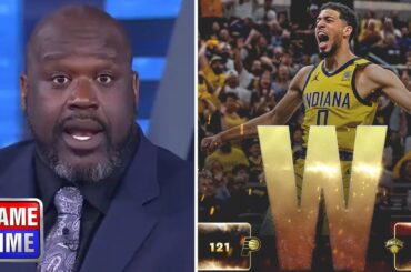 NBA Gametime reacts to Indiana Pacers DOMINATE New York Knicks 121–89 in Gm 4 to even series at 2-2