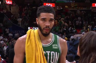 Jayson Tatum talks Game 3 Win vs Cavaliers, Postgame Interview 🎤