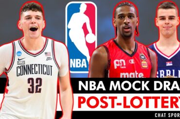 NBA Mock Draft 2024 Post-Lottery: Hawks Draft Alex Sarr At #1, Wizards Draft Zaccharie Risacher