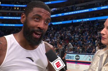 Kyrie Irving talks Game 3 Win vs OKC, Postgame Interview 🎤