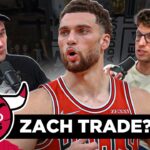 Will the Chicago Bulls trade Zach LaVine to MOVE UP in the 2024 Draft? | CHGO Bulls Podcast