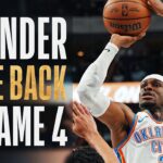 Thunder STORM back In 2nd Half To Even The Series 2-2! 👏 | May 13, 2024