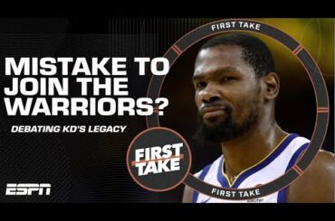 🚨 Stephen A., Perk & Shannon DISAGREE during KD legacy debate 🚨 | First Take