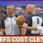 Did the refs cost the Cleveland Cavaliers a chance to tie the series against the Boston Celtics?