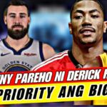 GOLDEN STATE WARRIORS PRIORITY SI JONAS VALENCIUNAS! AT BRONNY JAMES PARANG SI DERRICK ROSE LANG!