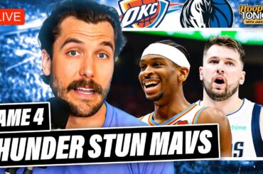 Thunder-Mavericks Reaction: OKC comeback STUNS Luka Doncic & Dallas, series tied 2-2 | Hoops Tonight