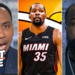 FIRST TAKE | Perk tells Stephen A.: Perfect destination for Kevin Durant is Miami Heat, Not Lakers