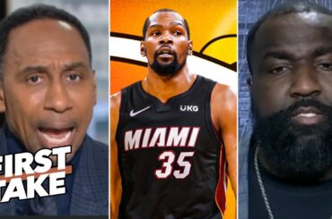 FIRST TAKE | Perk tells Stephen A.: Perfect destination for Kevin Durant is Miami Heat, Not Lakers