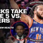 REACTION: Knicks take a 3-2 lead vs. Pacers 👀 This was a CHESS MATCH - Udonis Haslem | SportsCenter
