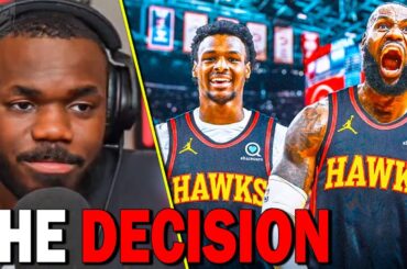 The Atlanta Hawks NEED Bronny James…