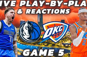 Dallas Mavericks vs Oklahoma City Thunder | Live Play-By-Play & Reactions