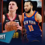 Nuggets beat T-Wolves, Jokic dominates & Brunson leads Knicks past Pacers | NBA | FIRST THINGS FIRST