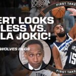 MORE LIKELY to go Game 7: Knicks-Pacers or Nuggets-Wolves? 🤔 Perk & SAS disagree 👀 | First Take