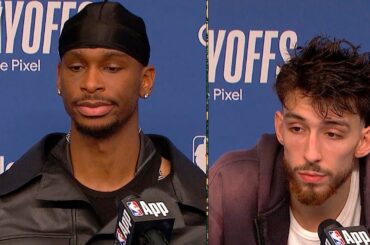 Shai Gilgeous-Alexander & Chet Holmgren on the Must Win Game 6, Full Postgame Interview