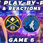 Denver Nuggets vs Minnesota Timberwolves | Live Play-By-Play & Reactions