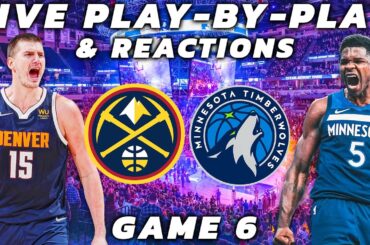 Denver Nuggets vs Minnesota Timberwolves | Live Play-By-Play & Reactions