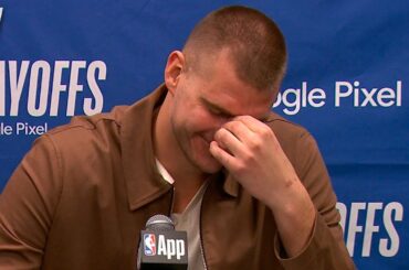Nikola Jokic talks Game 6 Loss vs Timberwolves, Postgame Interview