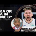 Stephen A. would rather have Luka Doncic in Game 6 over SGA 👀 | First Take