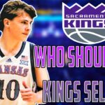 Who Should The Sacramento Kings Select If The 2024 NBA Draft Happened Today?!