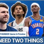 What the Dallas Mavericks Need to Do to Win Game 6 vs the OKC Thunder, Can Luka Doncic Close It?