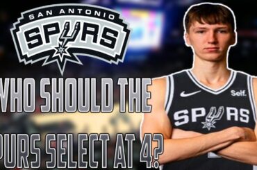 Who Should The San Antonio Spurs Select With Pick 4 In The 2024 NBA Draft!!