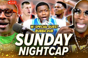 Unc & Ocho react to Wolves SHOCKING Nuggets, Knicks lose to Pacers (w/ Bubba Dub) | Nightcap