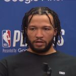 Jalen Brunson talks Game 7 Loss vs Pacers, Postgame Interview 🎤