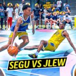 The SHIFTIEST Hoopers EVER Meet in LEGENDARY 1v1... Jlew vs Ronaldo Segu | Nesquik Creator Court