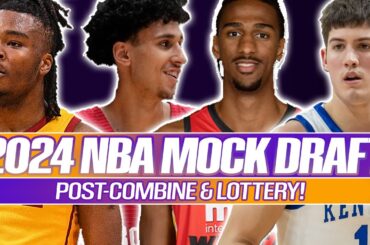 2024 NBA MOCK DRAFT | POST-LOTTERY EDITION!