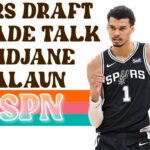 Spurs Draft + Trade Talk | Tidjane Salaun Prospect Breakdown | SSPN Live