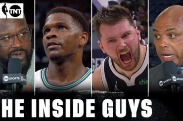 Inside the NBA Reacts To Mavs Taking Down Timberwolves in Game 1 of WCF | NBA on TNT