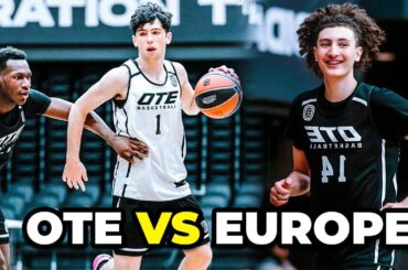 Isaac Ellis & OTE All-Stars vs INTERNATIONAL HOOPERS! ANGT Tournament LIVE From Germany 🔥