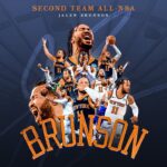 Jalen Brunson named to All-NBA Second Team!