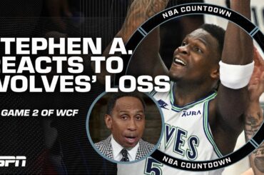 Stephen A.: The Timberwolves stars HAVEN'T SHOWN UP vs. Mavericks! | NBA Countdown