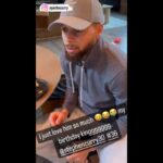 Steph Curry acting goofy on his 36th birthday 🤪 | NBC Sports Bay Area