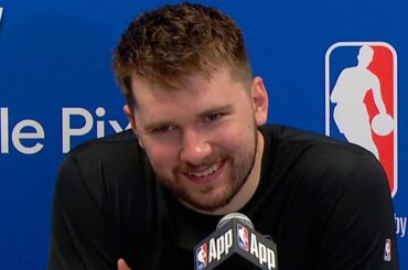 Luka Doncic Reacts to his GAME WINNER, Full Postgame Interview🎤