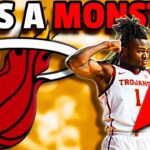 Isaiah Collier Would Make the Miami Heat UNSTOPPABLE | Miami Heat NBA Draft Prospect