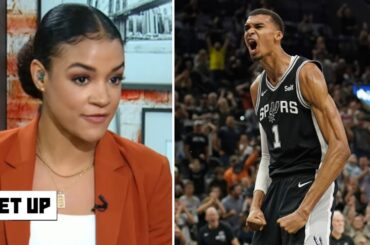 GET UP | "Spurs are team can become next dynasty of NBA with Victor Wemby's lead" - Andraya Carter