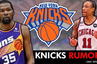 NY Knicks Rumors on Kevin Durant, Mikal Bridges & DeMar DeRozan