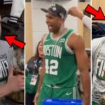 Boston Celtics Locker Room Celebration After Sweeping Indiana Pacers & Advancing to The NBA Finals!