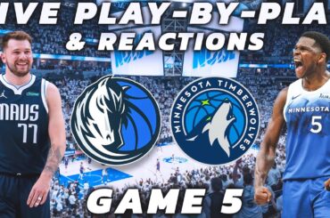 Dallas Mavericks vs Minnesota Timberwolves | Live Play-By-Play & Reactions