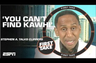 Stephen A. thinks Kawhi Leonard is THE WORST SUPERSTAR in the history of sports?! | First Take
