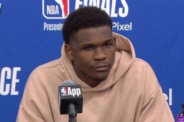 Anthony Edwards talks Game 5 Loss vs Mavericks, Postgame Interview 🎤