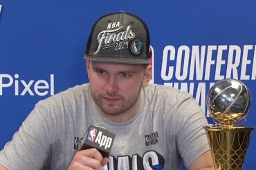 Luka Doncic talks Game 5 Win vs Timberwolves, Postgame Interview 🎤