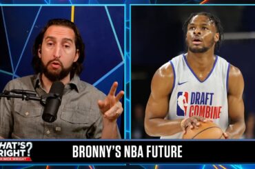 Will Bronny James join the Suns or stay in L.A. with LeBron and the Lakers? | What's Wright?