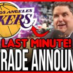 URGENT! 4 TRADES FOR THE LAKERS! BIG NBA TRADE HAPPENING! TODAY'S LAKERS NEWS