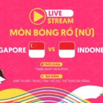 LIVE WOMEN’S BASKETBALL | SINGAPORE VS INDONESIA | ASEAN SCHOOLS GAMES 2024