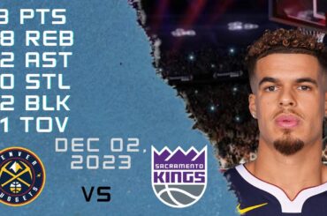 Michael Jr. Player Full High-Lowlights vs KINGS 02-12-2023