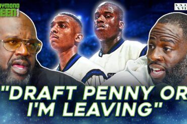 Shaq threatened to leave Orlando Magic if they didn't draft Penny Hardaway | Draymond Green Show