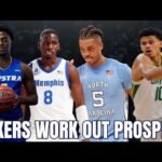 Lakers Worked Out Several Draft Prospects